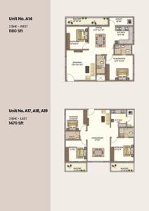 Image of 1595 Sq.ft 3 BHK Apartment / Flat for sale in Vikyath Signature, K R Puram, Bengaluru for Rs. 16000000