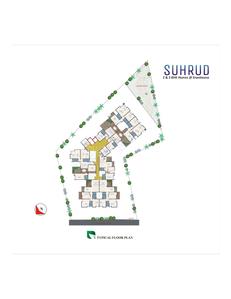 Image of 1680 Sq.ft 3 BHK Apartment / Flat for sale in Gangotree Suhrud, Erandwane, Pune for Rs. 26000000