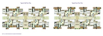Image of 710 Sq.ft 1 BHK Apartment / Flat for sale in Parijas Zenith, Kalyan East, Kalyan for Rs. 5200000