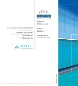 Image of 1450 Sq.ft 2 BHK Apartment / Flat for sale in Marvel Matrix, Mundhwa, Pune for Rs. 18500000