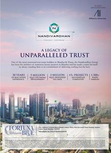 Image of 550 Sq.ft 1 BHK Apartment / Flat for sale in Nandivardhan Fortuna Blue, Lower Parel, Mumbai for Rs. 15200000