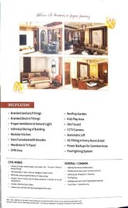 Image of 1485 Sq.ft 4 BHK Apartment / Flat for sale in ASKG Onyx, Sanganer, Jaipur for Rs. 12600000
