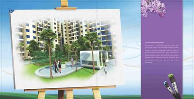 Image of 980 Sq.ft 2 BHK Apartment / Flat for sale in Anshul Kanvas, Wagholi, Pune for Rs. 6500000
