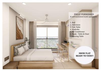 Image of 300 Sq.ft 1 RK Studio for sale in 21St Century X90, Baner, Pune for Rs. 5800000