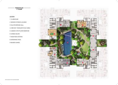 Image of 1320 Sq.ft 2 BHK Apartment / Flat for sale in Adani The Views II, Ghatkopar East, Mumbai for Rs. 23900000