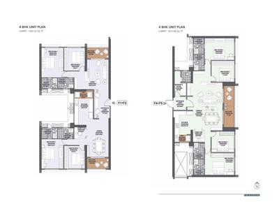 Image of 1717 Sq.ft 3 BHK Apartment / Flat for sale in The Ridges 41, Hinjawadi, Pune for Rs. 14800000