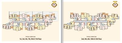 Image of 735 Sq.ft 1 BHK Apartment / Flat for sale in Manohar Vikas Shreeji Paraiso Phase 2, Badlapur East, Badlapur for Rs. 3500000