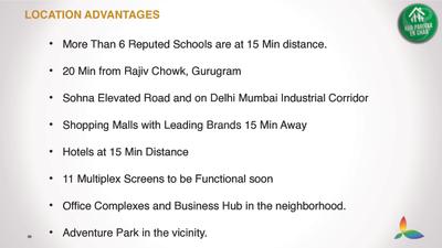 Image of 1439 Sq.ft 3 BHK Builder Floor for sale in Signature Global Park 1, Sector 36, Gurgaon for Rs. 10500000