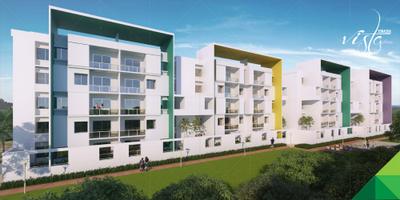Image of 1056 Sq.ft 2 BHK Apartment / Flat for sale in Zonasha Vista by Zonasha Estates and Project, Harlur, Bengaluru for Rs. 12800000