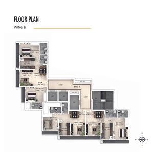 Image of 478 Sq.ft 1 BHK Apartment / Flat for sale in Dimple Westwood 1, Kandivali West, Mumbai for Rs. 9200000