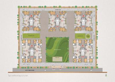 Image of 2350 Sq.ft 4 BHK Apartment / Flat for sale in Pioneer Luxury, Bhimrad, Surat for Rs. 16500000