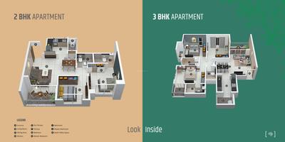 Image of 900 Sq.ft 2 BHK Apartment / Flat for sale in Vrunda Shlok, Moshi, Pune for Rs. 7300000