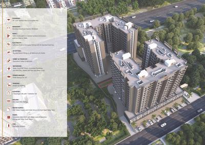 Image of 800 Sq.ft 2 BHK Apartment / Flat for sale in D K SPM Dream City Phase 1, Ambernath East, Ambernath for Rs. 3401356