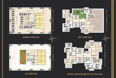 Image of 721 Sq.ft 2 BHK Apartment / Flat for sale in Saar Sky Heritage, Uran, Navi Mumbai for Rs. 4726000