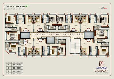 Image of 585 Sq.ft 2 BHK Apartment / Flat for sale in Adityaraj Shivneri Chs Adityaraj Gateway, Ghatkopar East, Mumbai for Rs. 17500000