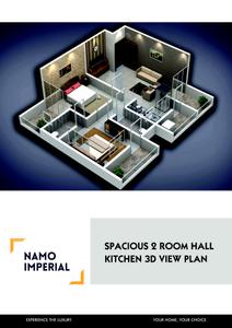 Image of 596 Sq.ft 1 BHK Apartment / Flat for sale in Namo Imperial, Lohegaon, Pune for Rs. 4000000
