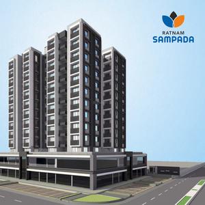 Image of 2970 Sq.ft 3 BHK Apartment / Flat for sale in Shree Ratnam Sampada, Chandkheda, Ahmedabad for Rs. 15180000