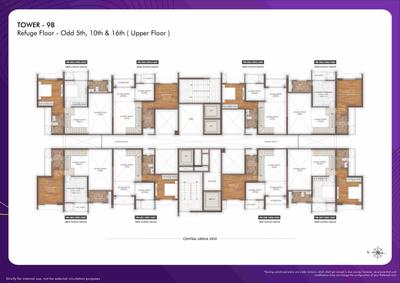 Image of 2379 Sq.ft 4 BHK Apartment / Flat for sale in Gera Developments Pvt Ltd Island of Joy, Upper Kharadi, Pune for Rs. 23500000
