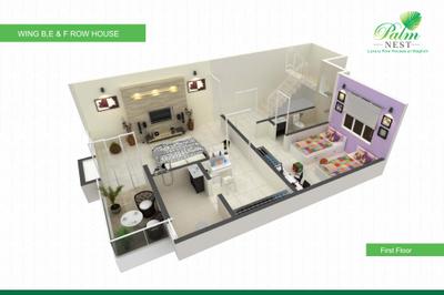 Image of 2800 Sq.ft 3 BHK Villa for sale in NG Palm Nest, Wagholi, Pune for Rs. 17500000