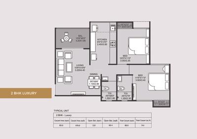 Image of 550 Sq.ft 1 BHK Apartment / Flat for sale in Siddhivinayak Vision Exotica Building A, Bhosari, Pune for Rs. 2500000