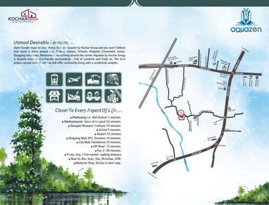 Image of 1332 Sq.ft 4 BHK Apartment / Flat for sale in Kochar Aquazen, Madhyamgram, Kolkata for Rs. 6243750