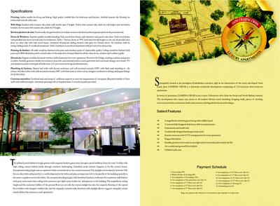 Image of 1701 Sq.ft 3 BHK Apartment / Flat for sale in Jain Charing Cross, Kaloor, Kochi for Rs. 13500000