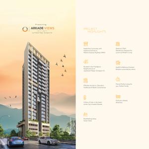 Image of 1010 Sq.ft 2 BHK Apartment / Flat for sale in Arkade Views, Goregaon East, Mumbai for Rs. 19400000