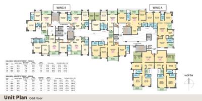 Image of 1530 Sq.ft 3 BHK Apartment / Flat for sale in Makawana Ishanand, Wanwadi, Pune for Rs. 17500000
