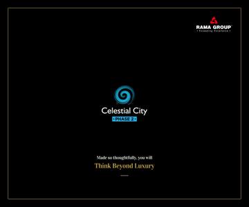Image of 1400 Sq.ft 3 BHK Apartment / Flat for sale in Rama Celestial City Phase II Building I J K, Ravet, Pune for Rs. 12500000