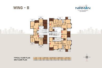 Image of 500 Sq.ft 1 BHK Apartment / Flat for sale in Shevi Atulya Nirman A B Wing, Tathawade, Pune for Rs. 4800000
