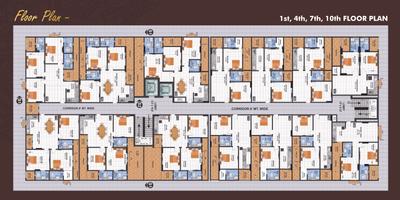 Image of 850 Sq.ft 2 BHK Apartment / Flat for sale in Govindam Paradise, Hajiwala, Jaipur for Rs. 4335000