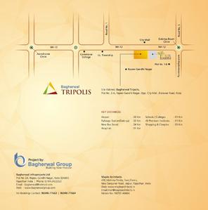 Image of 1200 Sq.ft 2.5 BHK Penthouse for sale in Bagherwal Tripolis by Bagherwal Group, Instrumentation Limited Colony, Kota for Rs. 6000000
