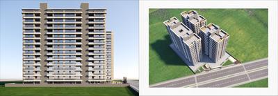 Image of 1080 Sq.ft 3 BHK Apartment / Flat for sale in Labh Ananta Sky, Kathwada, Ahmedabad for Rs. 8500000