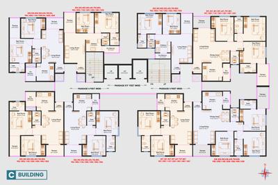 Image of 800 Sq.ft 2 BHK Apartment / Flat for sale in Nexus Kinaara B C, Chikhali, Pune for Rs. 4475000