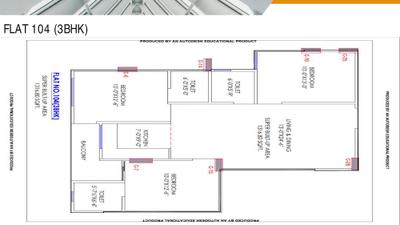 Image of 1362 Sq.ft 3 BHK Apartment / Flat for sale in Lucky Heights 3, Mansarovar Extension, Jaipur for Rs. 9500000