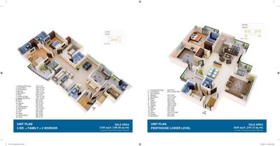 Image of 2775 Sq.ft 4.5 BHK Apartment / Flat for sale in Jaypee The Orchards, Sector 131, Noida for Rs. 23310000