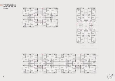 Image of 1890 Sq.ft 3 BHK Apartment / Flat for sale in Satyenza The Auralis, Ognaj, Ahmedabad for Rs. 7350000