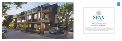 Image of 2427 Sq.ft 4 BHK Villa for sale in Span Villas, Sargasan, Gandhinagar for Rs. 55100000