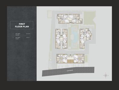 Image of 1350 Sq.ft 3 BHK Apartment / Flat for sale in Ved Courtyard Vista, Saiyed Vasna, Vadodara for Rs. 7800000