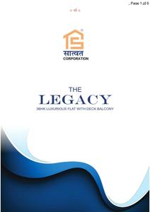 Image of 1911 Sq.ft 3 BHK Apartment / Flat for sale in Satvat The Legacy, Dahin Nagar, Surat for Rs. 6800000