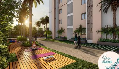 Image of 930 Sq.ft 2 BHK Apartment / Flat for sale in ASBL Springs, Pocharam, Secunderabad, Hyderabad for Rs. 7000000