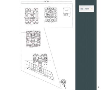 Image of 850 Sq.ft 3 BHK Apartment / Flat for sale in NDK High Street, Mavdi, Rajkot for Rs. 4500000
