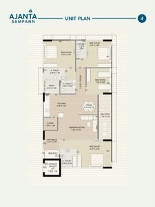 Image of 3168 Sq.ft 4 BHK Apartment / Flat for sale in Manav Ajanta Sampann, Naranpura, Ahmedabad for Rs. 24500000
