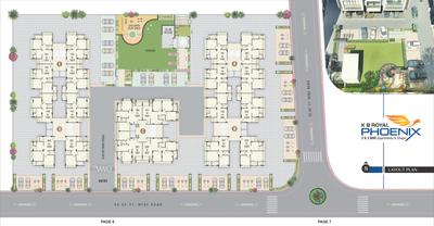 Image of 990 Sq.ft 2 BHK Apartment / Flat for sale in KGB KB Royal Phoenix, Chandkheda, Ahmedabad for Rs. 4500000