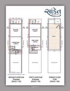 Image of 5958 Sq.ft 3 BHK Duplex for sale in Balaji Land Sanket Bunglows, Swati Park, Rajkot for Rs. 5851000