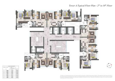 Image of 800 Sq.ft 2 BHK Apartment / Flat for sale in Sheth Irene Wing B Phase 1, Malad West, Mumbai for Rs. 21000000