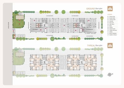 Image of 2500 Sq.ft 3 BHK Apartment / Flat for sale in Shree Hari Dreamland, Tragad, Ahmedabad for Rs. 9000000