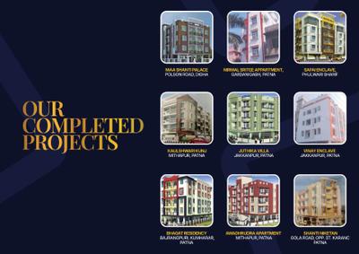 Image of 1488 Sq.ft 3 BHK Apartment / Flat for sale in Shree Durga Tower, Gola Road, Patna for Rs. 10388000