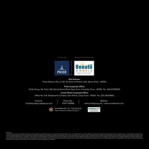 Image of 1650 Sq.ft 3 BHK Apartment / Flat for sale in Pride Platinum I And J, Baner, Pune for Rs. 23000000