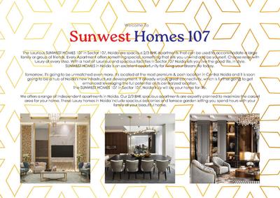 Image of 1550 Sq.ft 3 BHK Apartment / Flat for sale in Sunwest Homes 107, Sector 107, Noida for Rs. 7750000